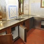 Vue intérieure de la grange du Grand Aulnay