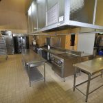 Cuisine de la grange du Grand Aulnay