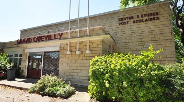 Vue extérieure du groupe post-scolaire