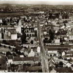 Vue aerienne ancienne du Bourg