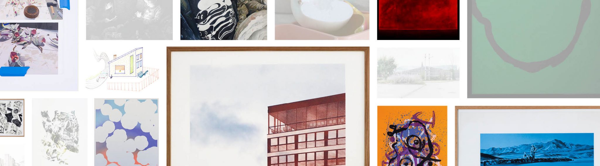 Des œuvres de l'artotèque