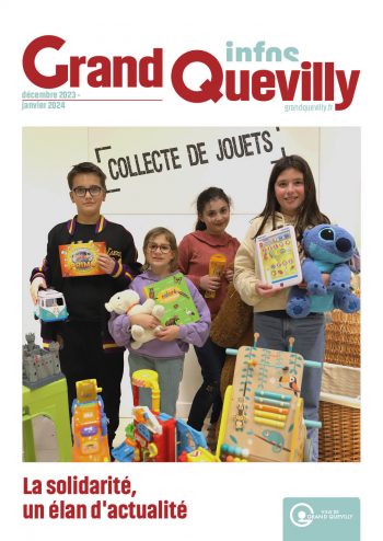 couverture du grand quevilly infos de décembre