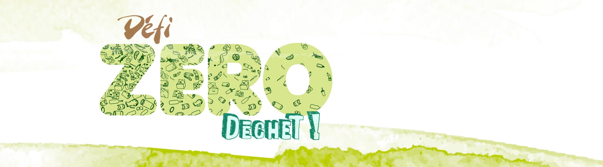 visuel du défi zéro déchet