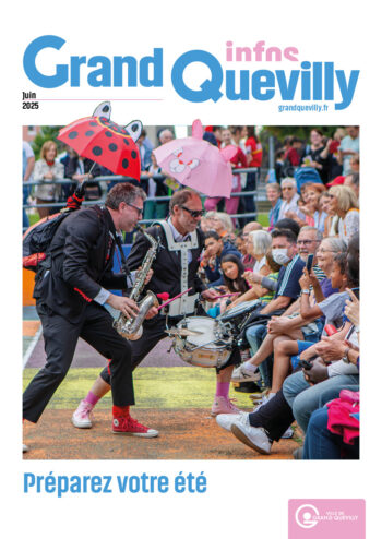 couverture du Grand quevilly infos de juin 2025